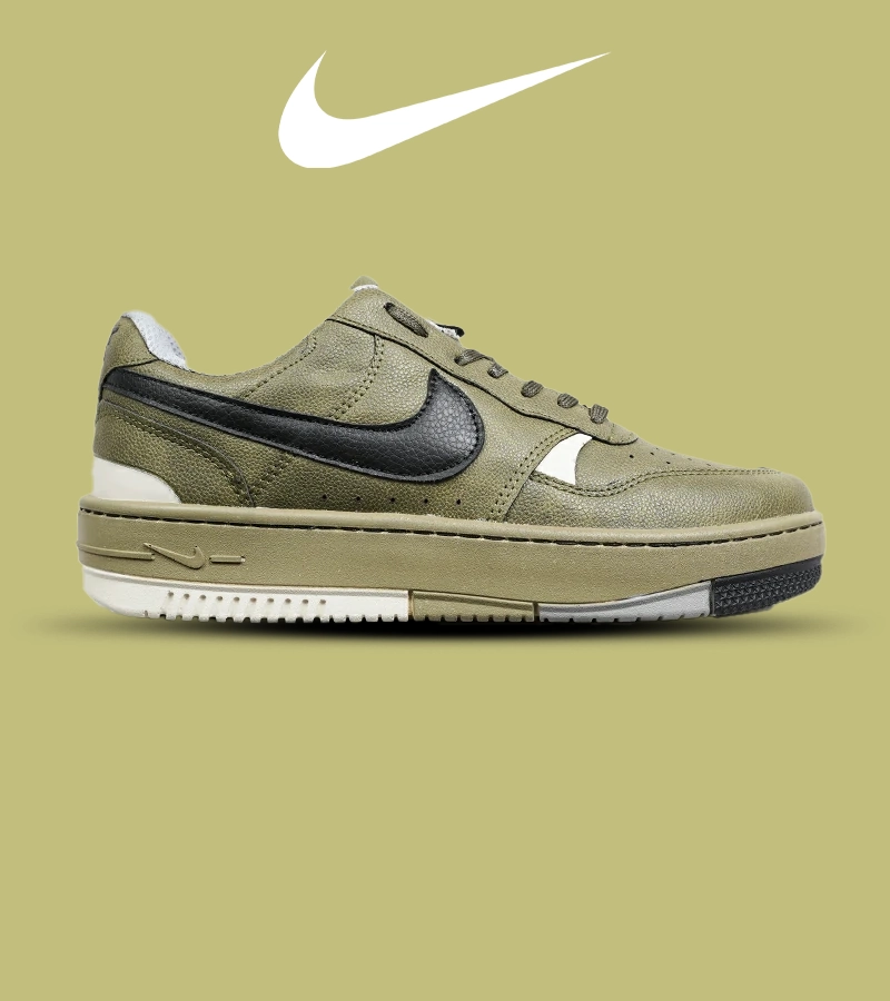 u6uj کفش کتانی مردانه و زنانه سبز مشکی نایک Nike Gama Force Sail مدل 6783 - Image 1