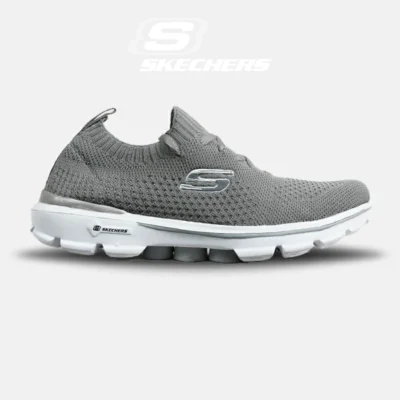 کتانی طبی مردانه و زنانه خاکستری اسکیچرز SKECHERS مدل 6376