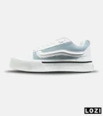 کفش اسنیکر مردانه زنانه سفید آبی VANS مدل 8071 - Image 3