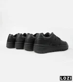 کفش کتانی مردانه و زنانه مشکی نایک NIKE AIR FORCE مدل 2093 - تصویر 10