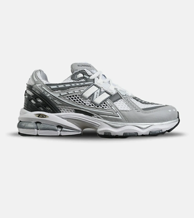 کفش کتانی بزرگ پا طوسی سفید New Balance 1906R مدل 8312 | کتونیز