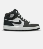 کفش کتانی مردانه و زنانه ساقدار سفید سرمه ای طوسی NIKE jordan 1 مدل 8285