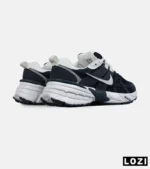 کفش کتانی مردانه و زنانه سرمه ای سفید  Nike Cushlon V2K مدل 8359 - تصویر 3