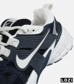 کفش کتانی مردانه و زنانه سرمه ای سفید  Nike Cushlon V2K مدل 8359 - تصویر 5