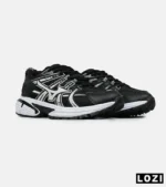 کفش کتانی مردانه و زنانه مشکی سفید MIZUNO مدل 8598 - Image 2