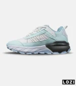 کفش کتانی طبی ورزشی آبی سفید SKECHERS max protect مدل 8556 - Image 2