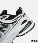 کفش کتانی مردانه و زنانه سفید مشکی NEW BALANCE 990 مدل 8515 - Image 3