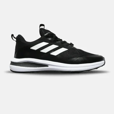 کفش کتانی مردانه و زنانه مشکی سفید ADIDAS BONCE مدل 8475