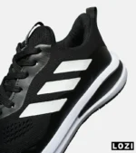 کفش کتانی مردانه و زنانه مشکی سفید ADIDAS BONCE مدل 8475 - Image 7