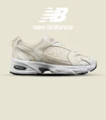 کفش کتانی مردانه و زنانه کرم سفید NEW BALANCE 530 مدل 8535