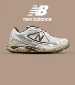 کفش کتانی مردانه و زنانه کرم قهوه ای NEW BALANCE 1064 V.2 مدل 8333