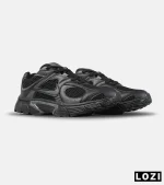 کفش کتانی مردانه و زنانه مشکی خاکستری نایک NIKE v5 RNR مدل 8809 - Image 2