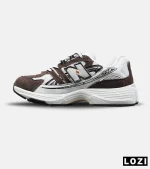 کفش کتانی مردانه و زنانه سفید قهوه ای NEW BALANCE 758 مدل 9025 - تصویر 2