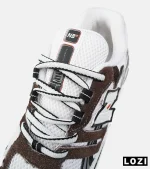 کفش کتانی مردانه و زنانه سفید قهوه ای NEW BALANCE 758 مدل 9025 - تصویر 5