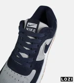 کفش نایک ایر فورس سرمه‌ای طوسی مردانه و زنانه | مدل 8829 | کتانی اسپرت Nike Air Force - Image 4
