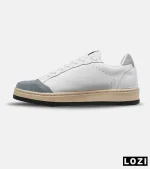 کتانی کژوال گلدن گوس سفید طوسی مردانه و زنانه | مدل 9142 | کفش اسپرت Golden Goose - Image 3